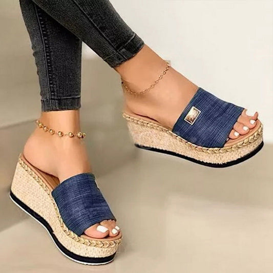 Élise | Sandalias de plataforma elegantes