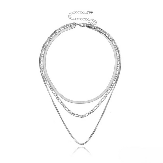 Collar vintage de 3 capas