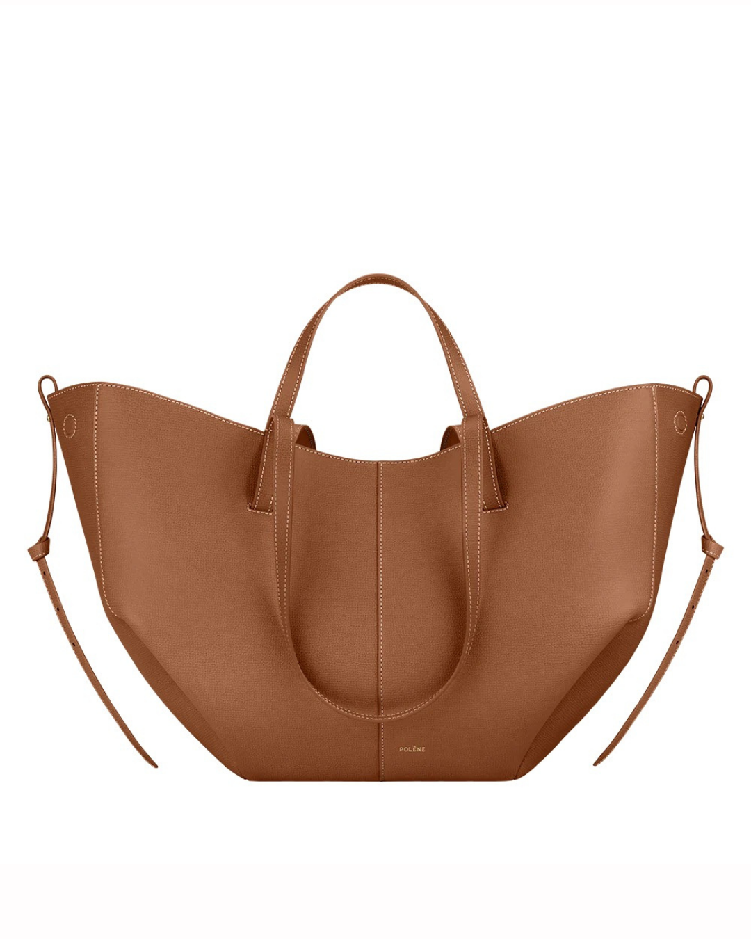 Bolso para mujer de piel de becerro con cierre magnético