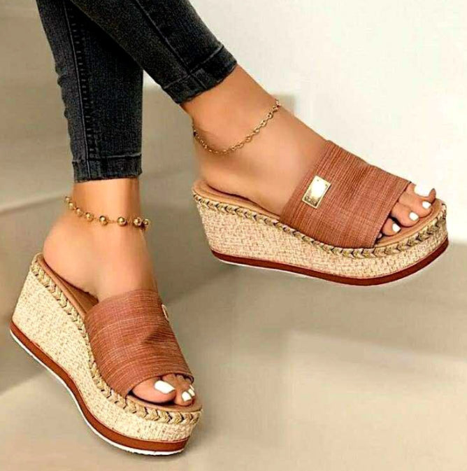 Élise | Sandalias de plataforma elegantes