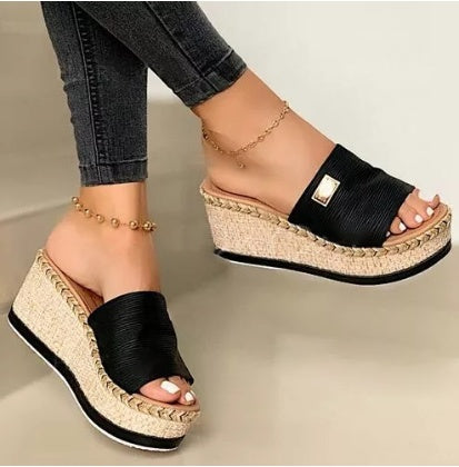 Élise | Sandalias de plataforma elegantes