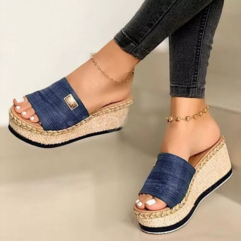 Élise | Sandalias de plataforma elegantes