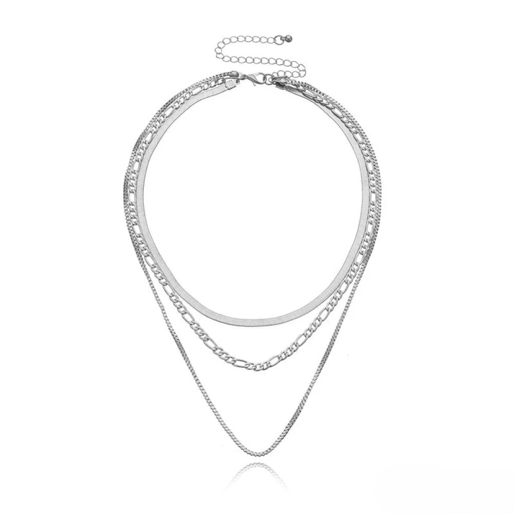 Collar vintage de 3 capas