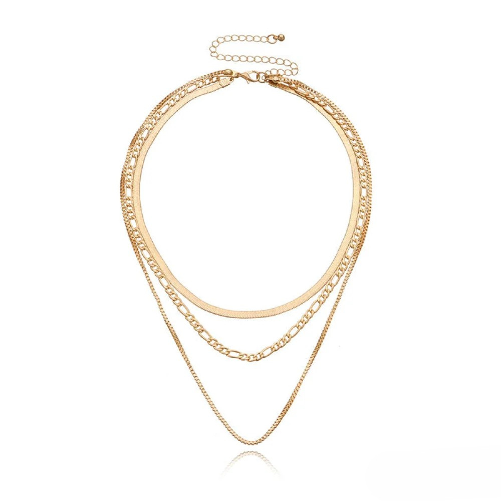 Collar vintage de 3 capas