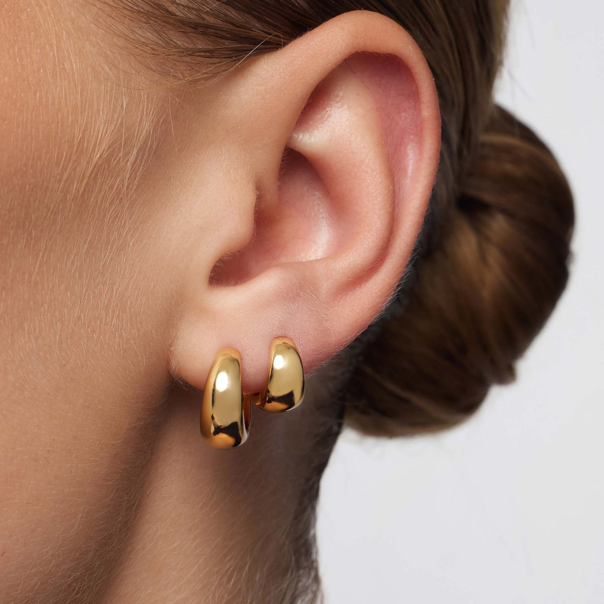 Rhaquellee | Pendientes de oro de 14 quilates