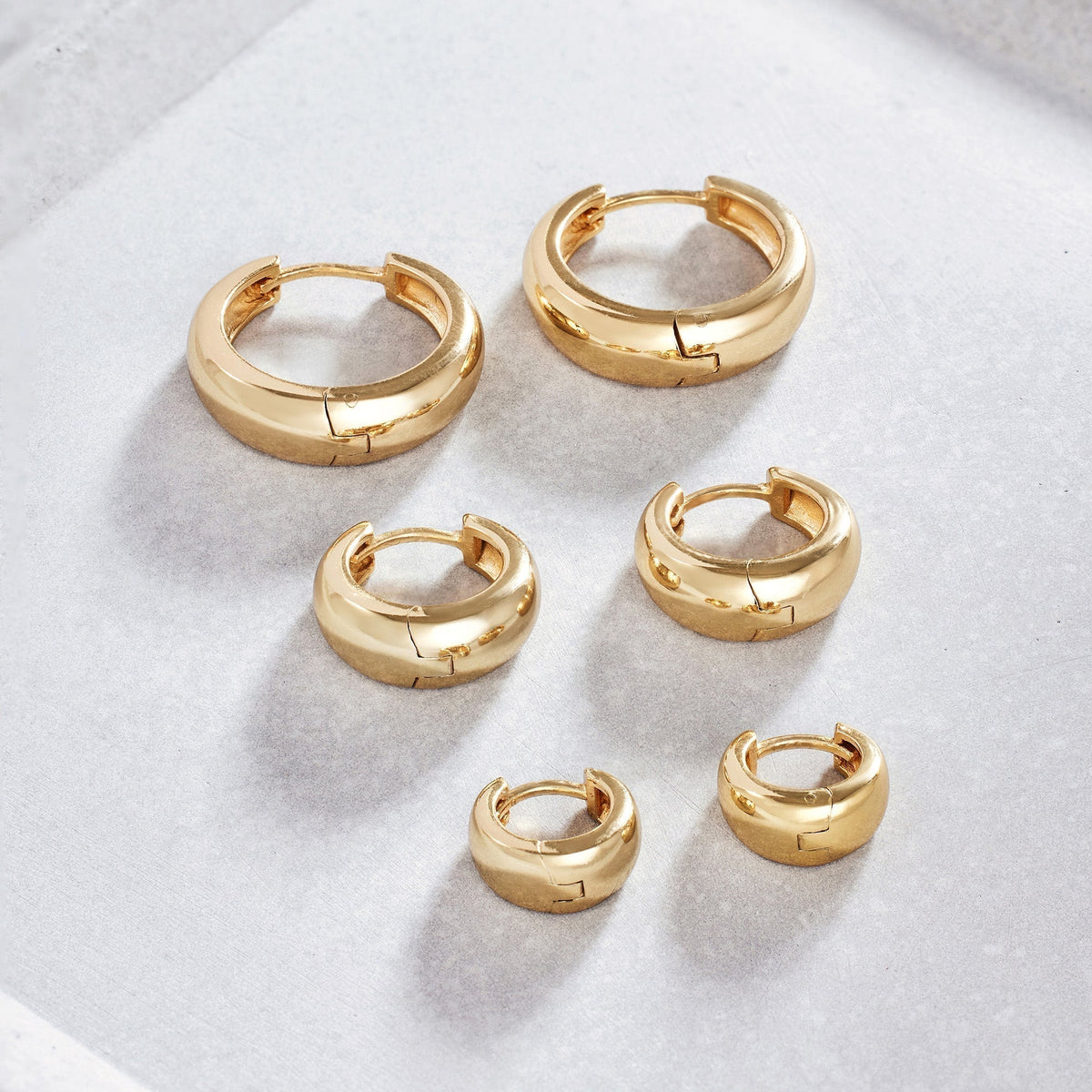 Rhaquellee | Pendientes de oro de 14 quilates