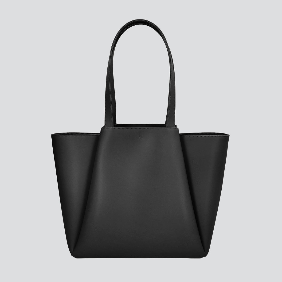 Bolso tote de mujer de cuero con cremallera