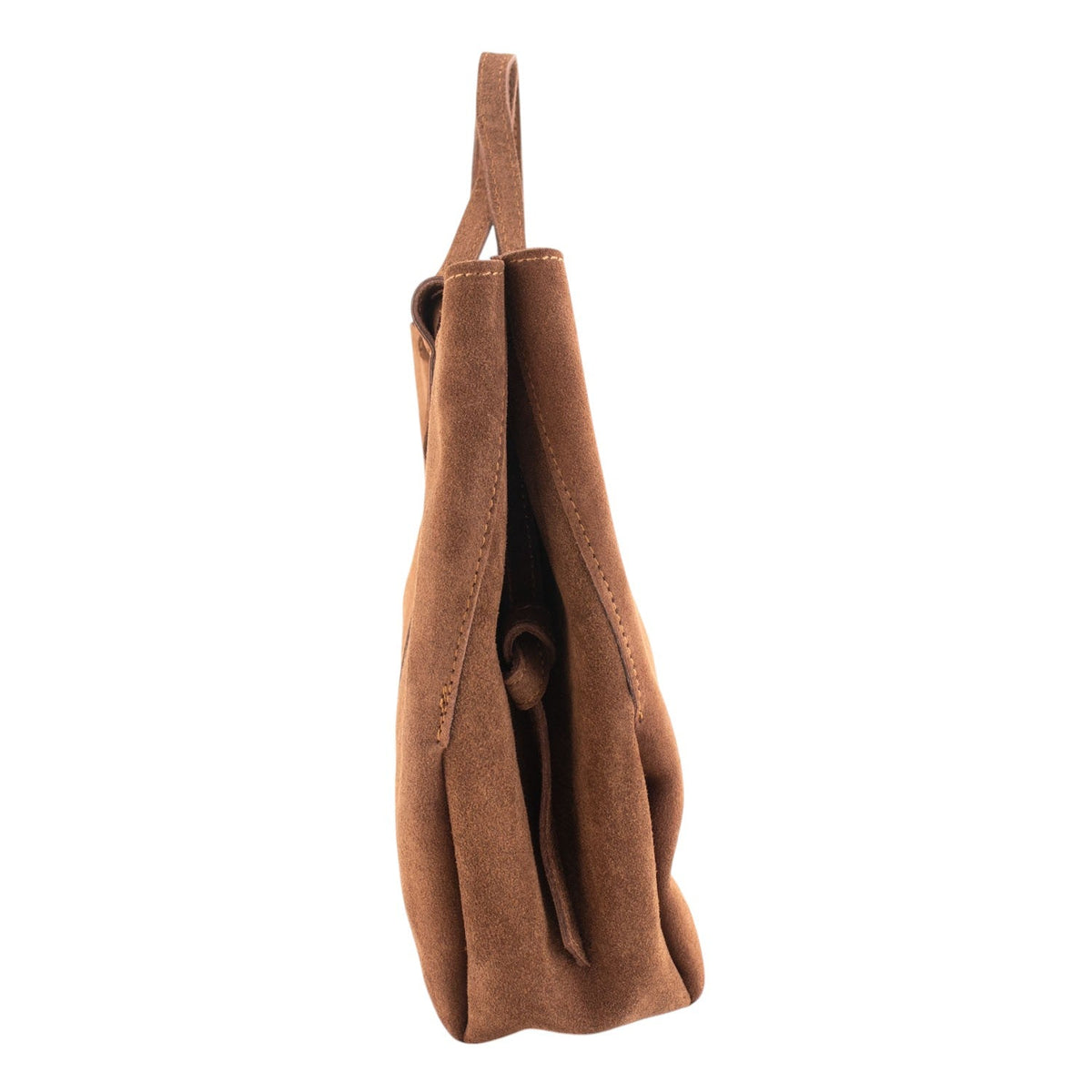Bolso shopper Piel Pregato Venetto Camel