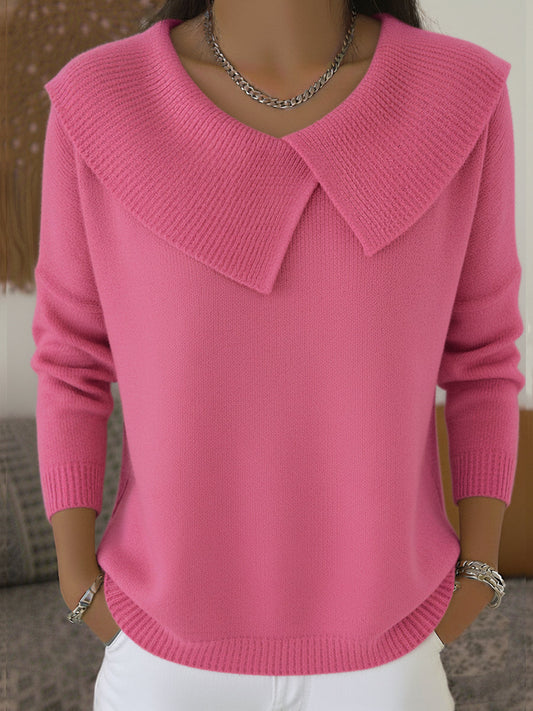 Soledad | Jersey cálido con cuello vuelto