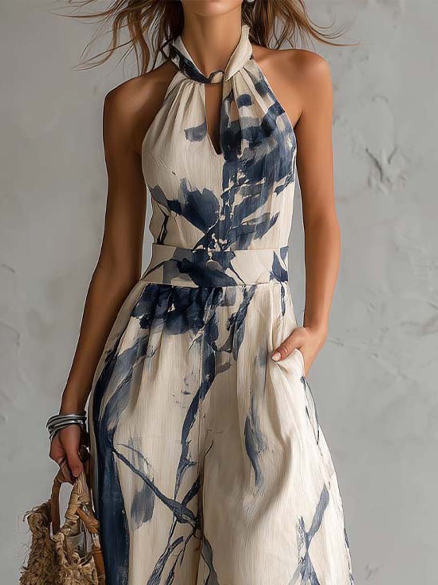 Aitana | Vestido largo bohemio estampado