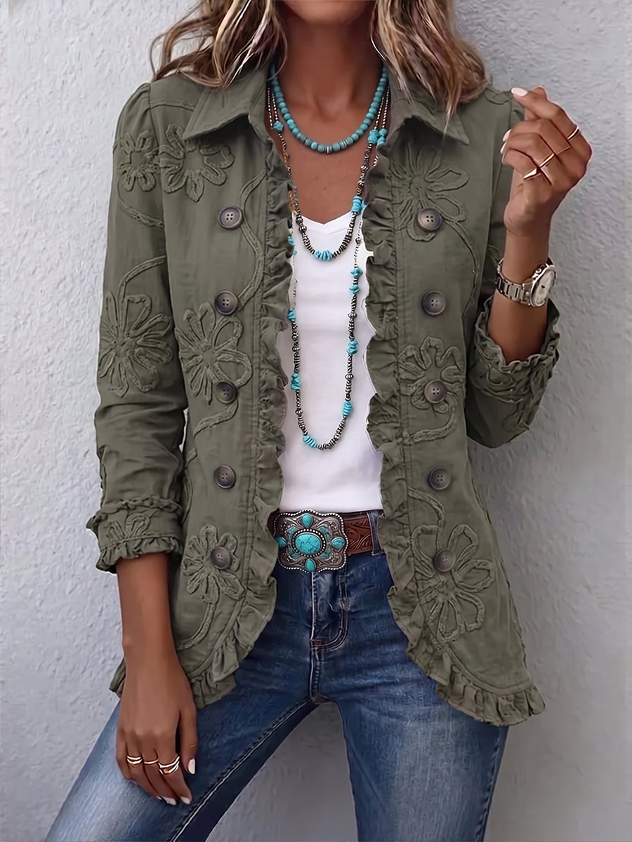 Esperanza | Chaqueta bordada con encanto artesanal